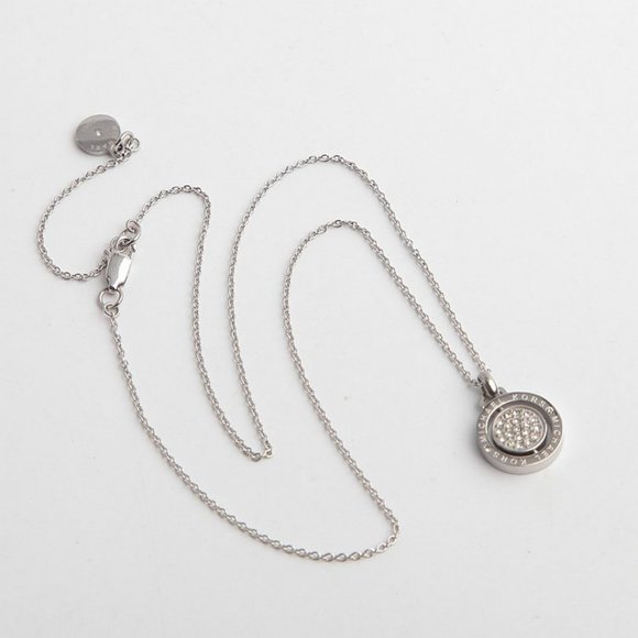 Michael Kors Silver New Brilliant Pave Spinning - Picture 2 of 5